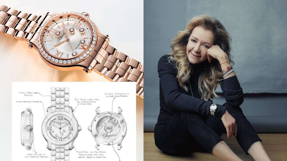 專訪Chopard創意總監：Happy Sport手錶與品牌獨家滑動鑽石的工藝秘辛，及揭密她的快樂妙方