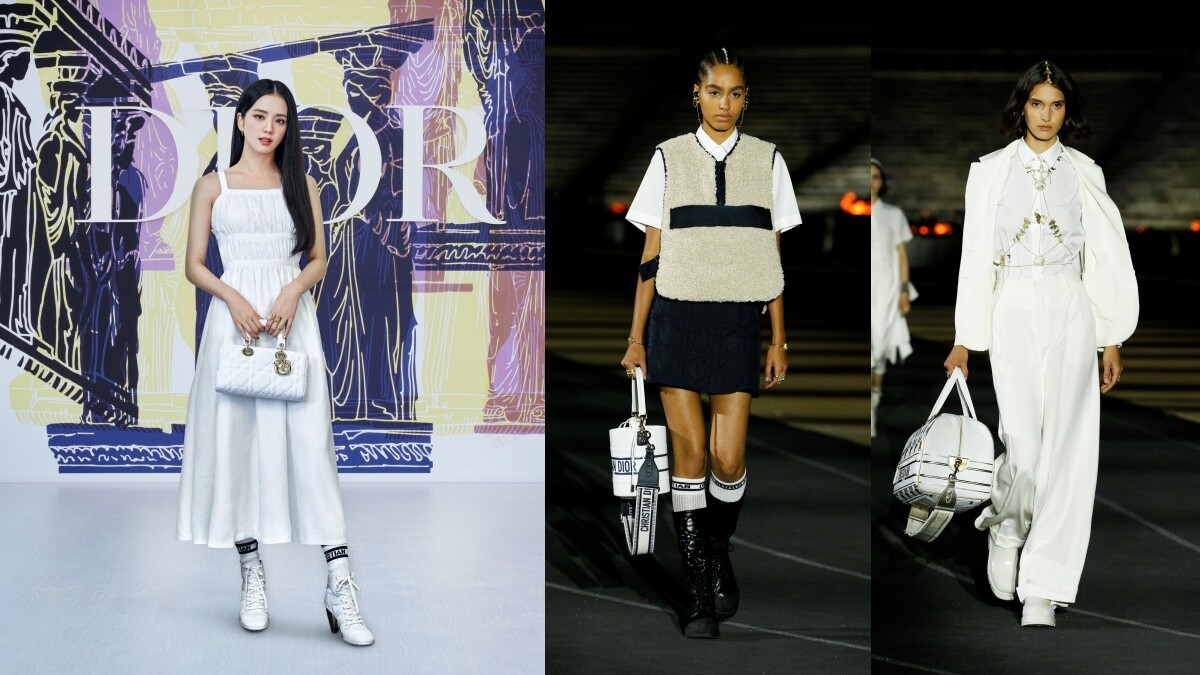 女神Jisoo曝光Lady Dior新手袋出席2022早春渡假大秀！全新水桶包、旅行袋、Tote Bag搶先看