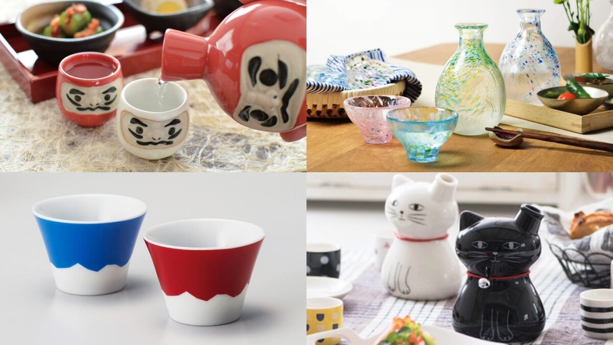 在家微醺也有儀式感！特搜博客來8款「造型酒杯」，富士山、粉嫩櫻花、可愛貓咪，為小酌時光療癒加分