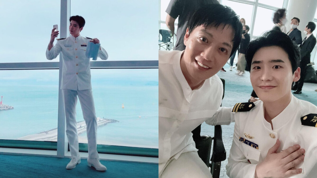 李鍾碩 電影《分貝》海軍造型公開！白馬王子風範、巴掌臉＋大長腿，退伍回歸新作粉絲好期待！