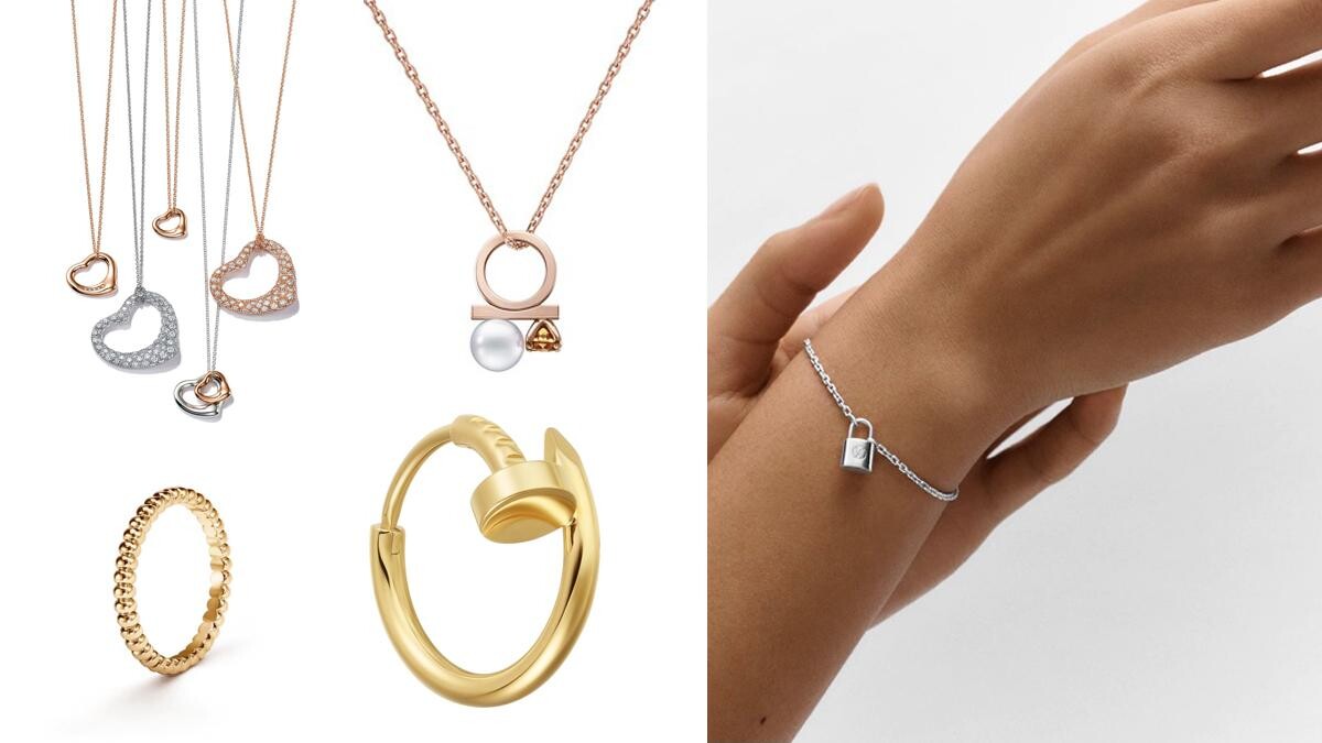 送禮自用都OK！超過十件三萬以下精品級珠寶推薦：LV手鍊、VCA戒指、Tiffany項鍊、Cartier與Dior耳環