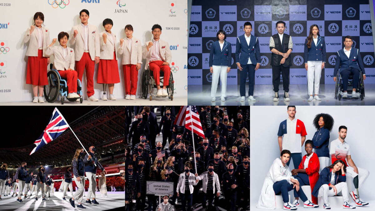 盤點 2021東京奧運進場制服設計，台灣、日本、義大利、法國、英國…各有風格與文化