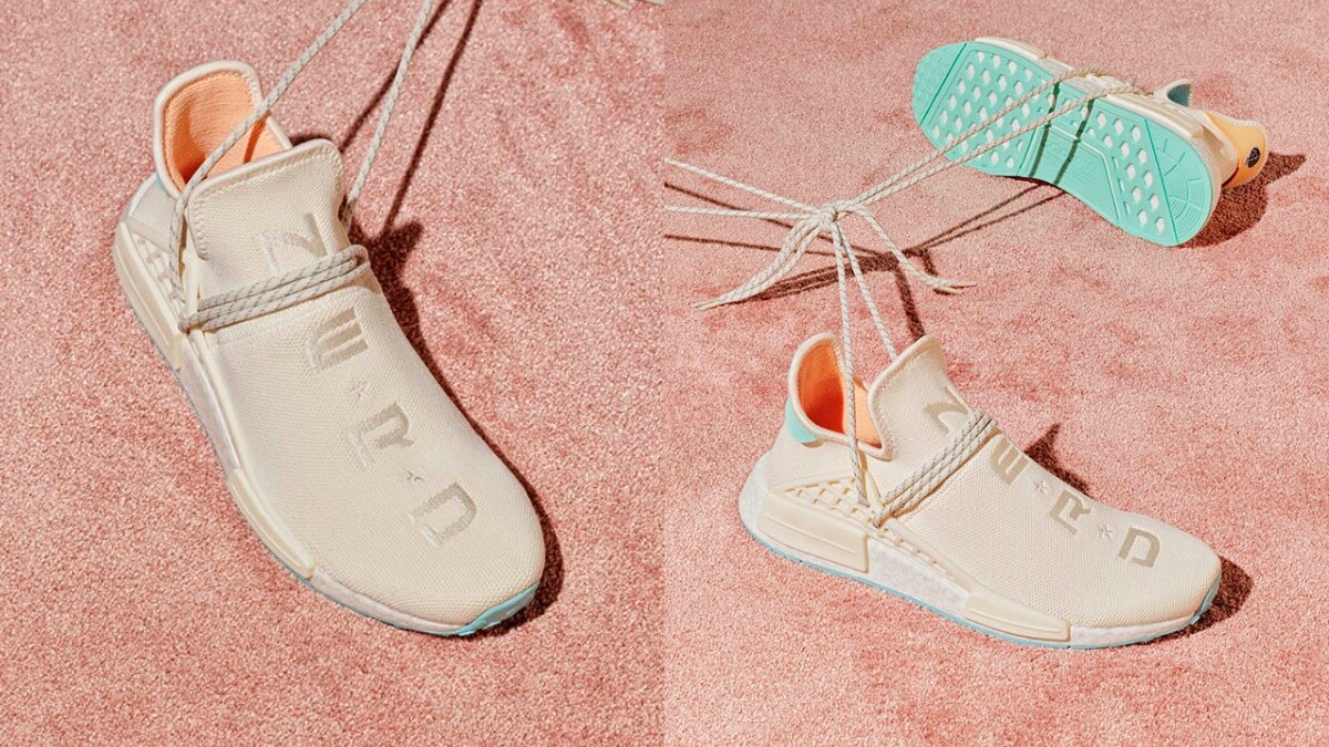 adidas Originals與菲董再攜手合作！把代表性球鞋PW HU NMD染上奶油白、冰川藍、薄荷綠夢幻色，台灣這天開賣