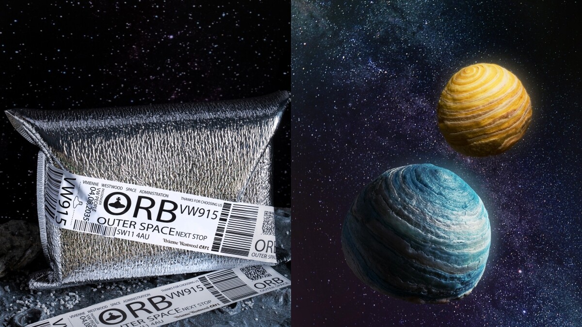 Vivienne Westwood Cafe開賣銀河系中秋節禮盒！招牌土星環變身「星球酥」，未來感設計宛如太空包裹