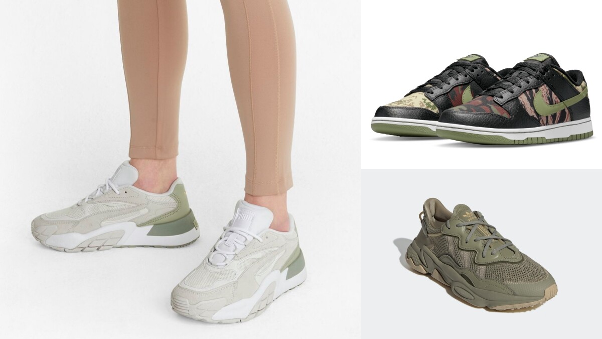 2021軍綠色系球鞋！Nike、Converse、Veja休閒鞋…多雙軍綠色球鞋盤點