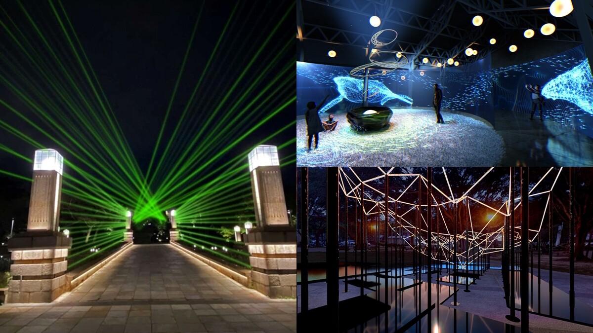 2021新竹光臨藝術節「科技未來」燈區9/10起跑！三大公園變身光之盛宴