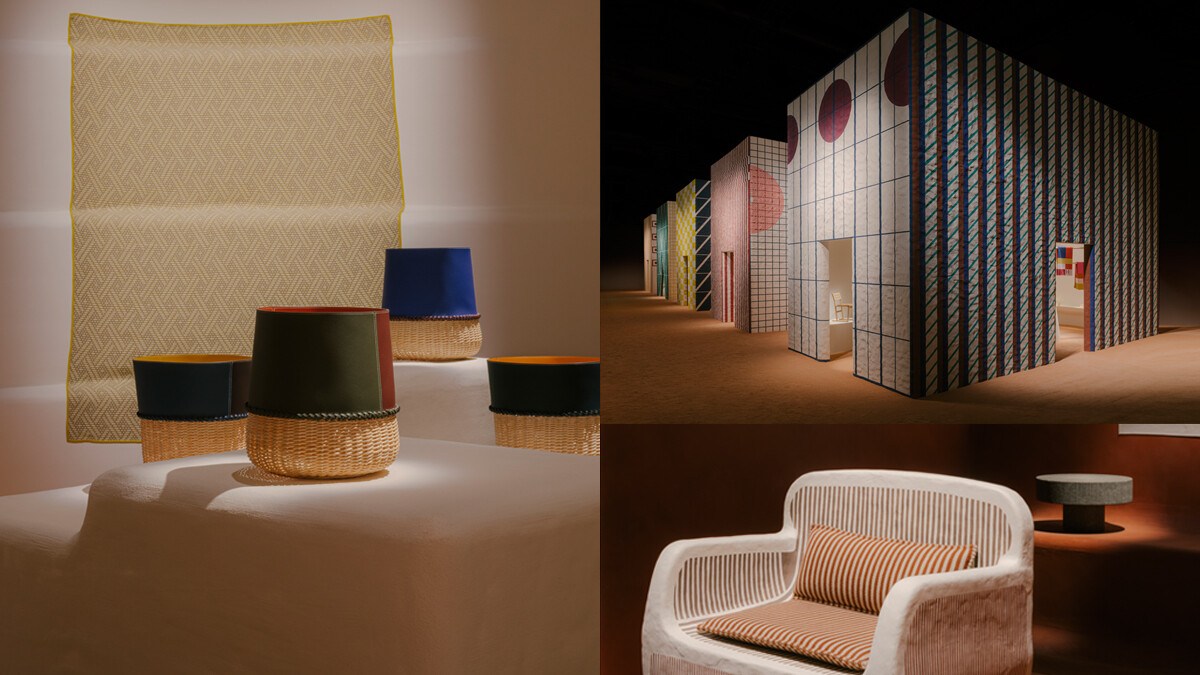 愛馬仕 Hermès 2021～2022年家居系列於米蘭家具展登場，返璞歸真的工藝之最