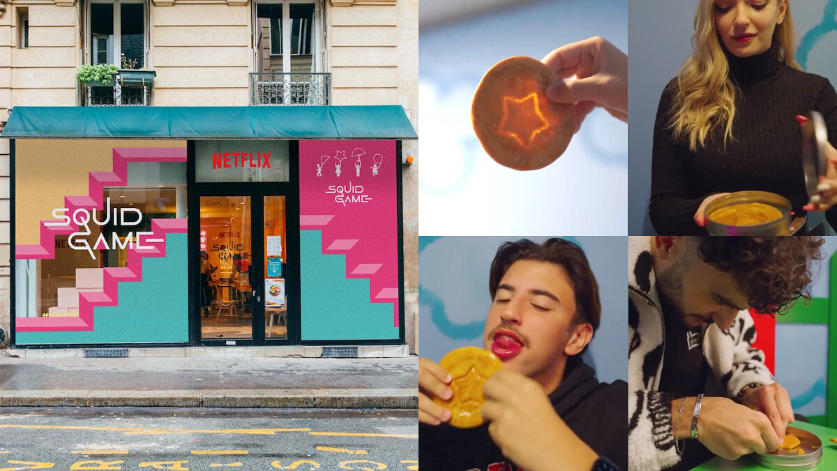 《魷魚遊戲》連法國人都超瘋！法Netflix於巴黎咖啡廳舉辦「椪糖體驗」，入場等待時間超過5小時、排隊高達3000人！