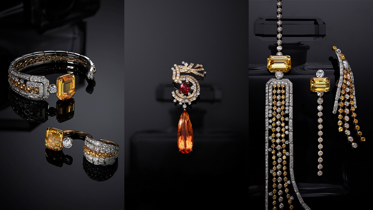 不只是璀璨珠寶，更是一場香氛之旅 -CHANEL N°5 頂級珠寶系列 
