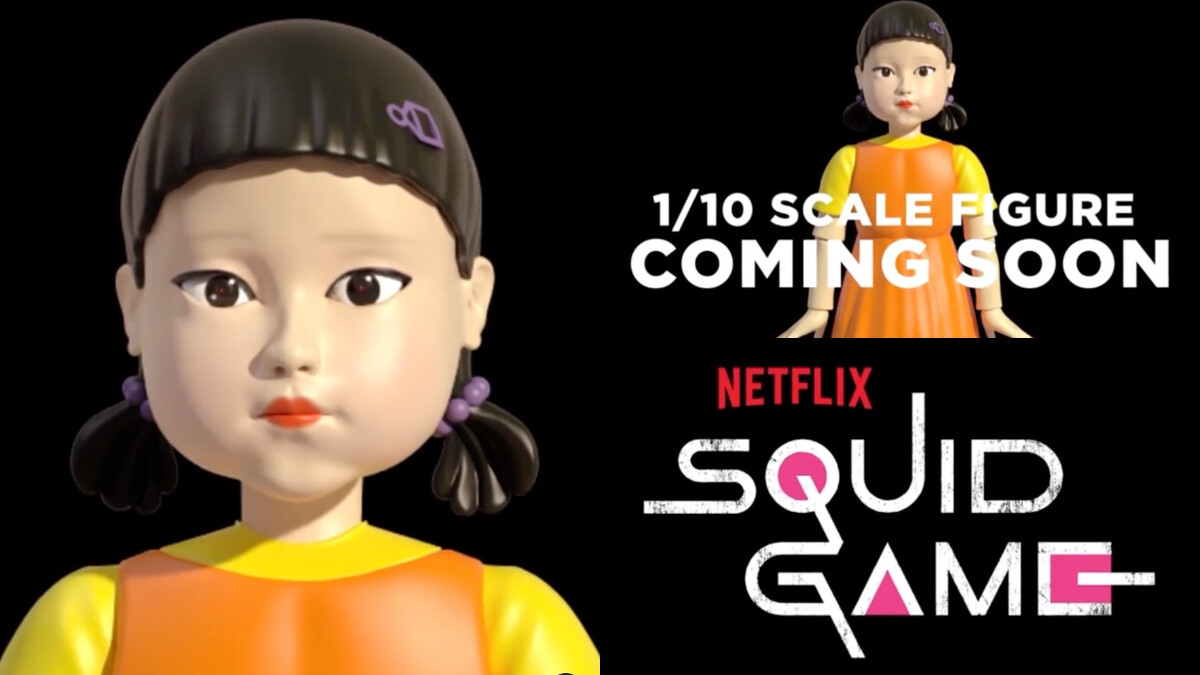  《魷魚遊戲》「殺人機器娃娃」Netflix官方授權公仔要來了！縮小版36公分+限量456隻，網喊「下一步是主題遊樂園？」
