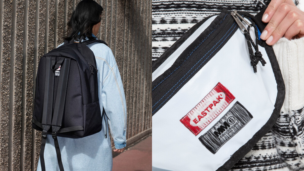 MM6攜手學生愛牌Eastpak推出聯名包款！雙面兩用腰包、雙背帶後背包…一個價錢買到兩個包包