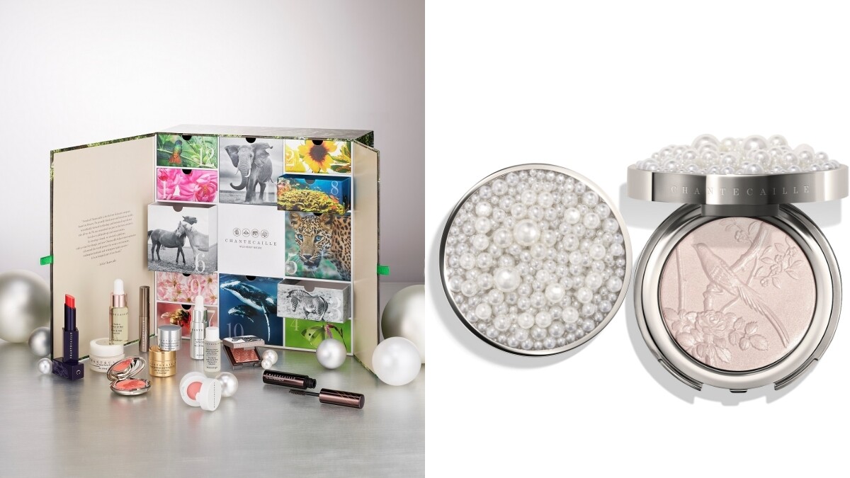 香緹卡2021聖誕推出第一款倒數月曆，還有手工鑲嵌珍珠的仙女專用打亮