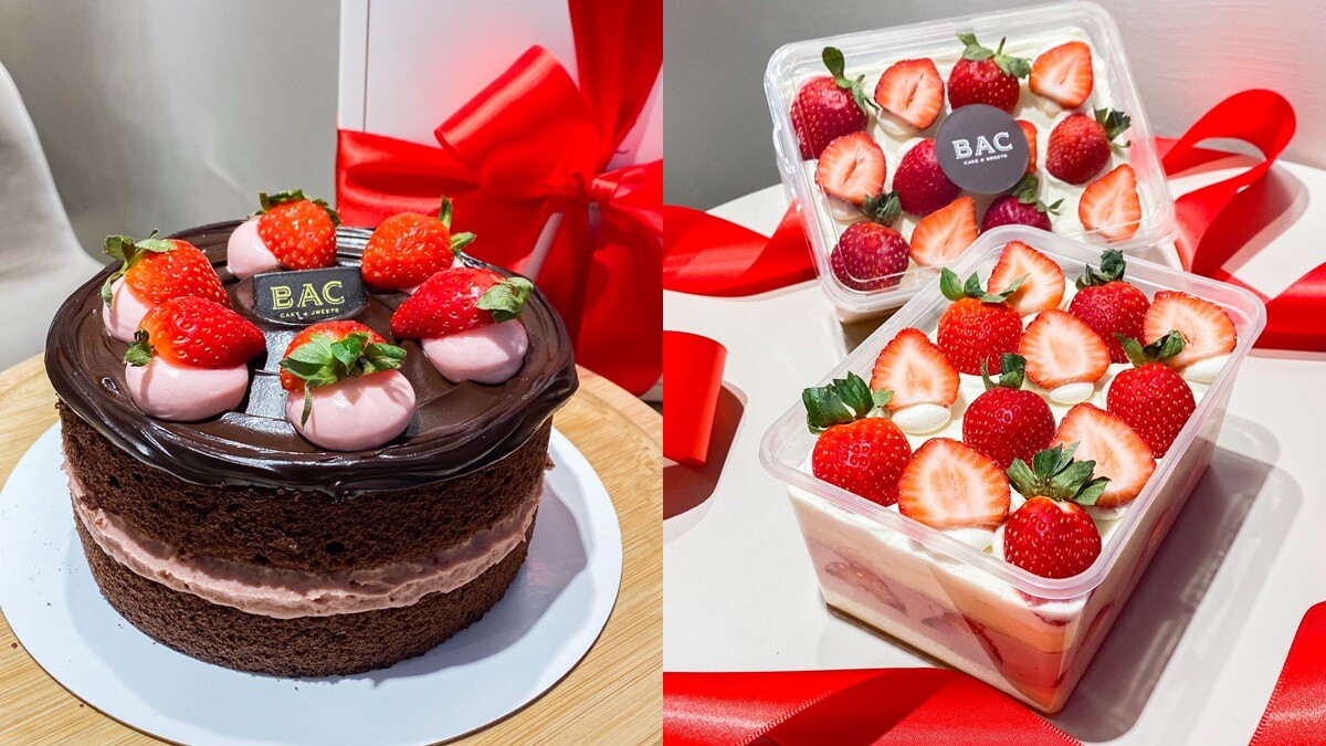BAC草莓季必吃甜點推薦！必吃奶油起司盒、黑嘉侖草莓巧克力蛋糕