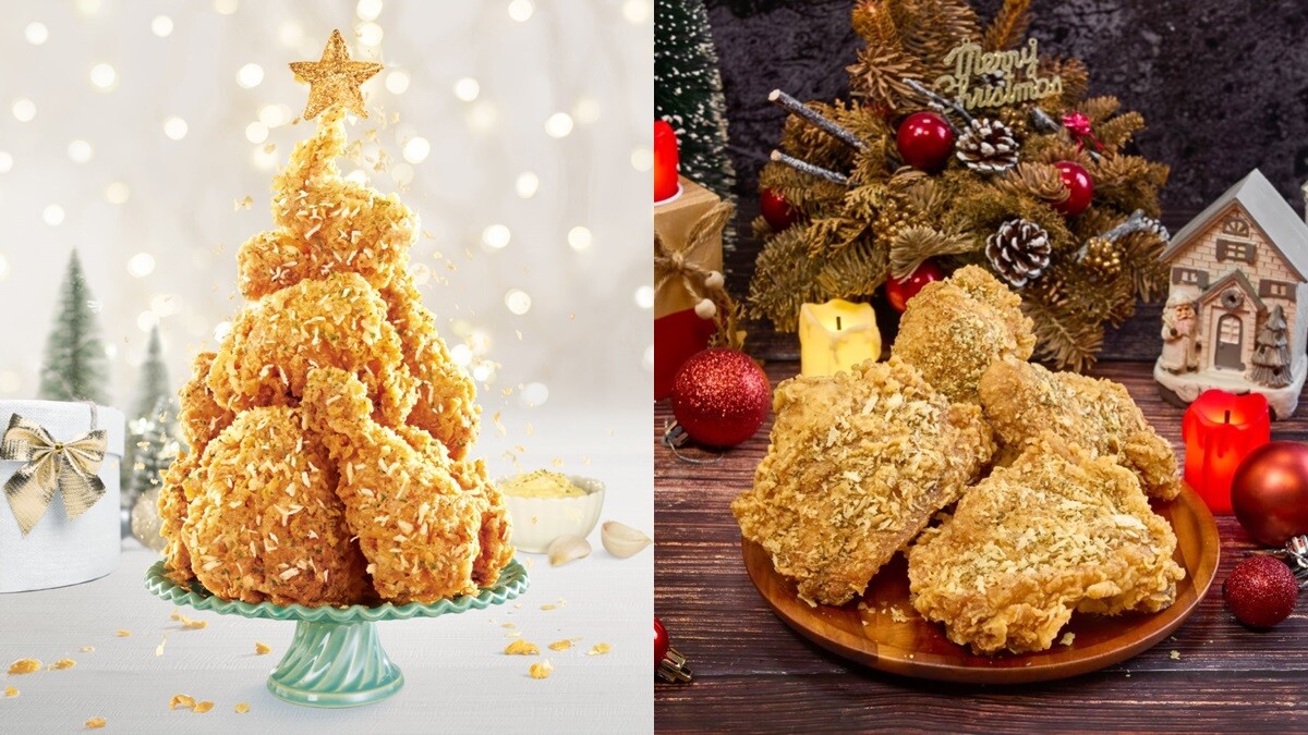 肯德基推出聖誕限定口味！全新「奶油香蒜雪花脆雞」登場，蒜香奶油醬讓人難以抗拒
