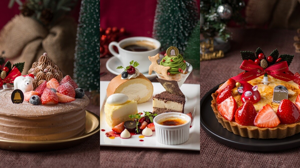 日本小樽洋菓子舖LeTAO推6款聖誕蛋糕甜點！加入滿滿草莓超療癒