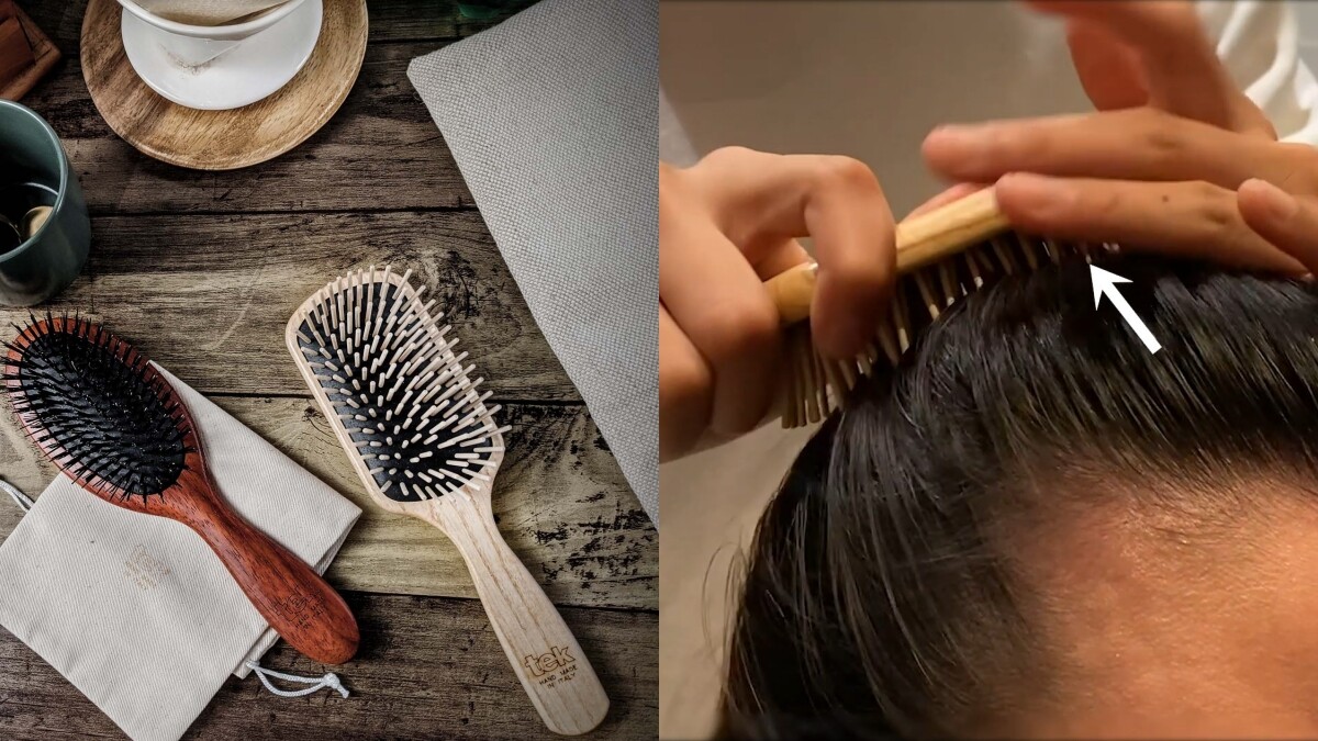 義大利梳王tek公開梳髮5步驟，梳出健康頭皮和秀髮！還有不同髮質梳具挑選技巧