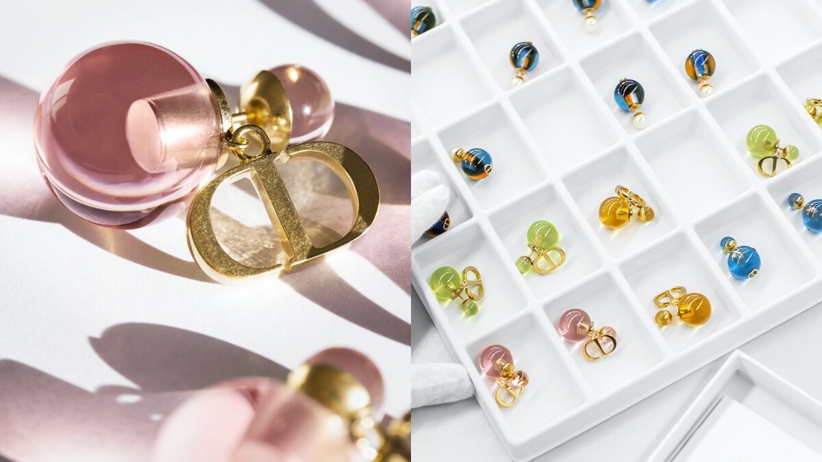 Dior熱賣珍珠耳環Tribales推出春夏繽紛色！玫瑰粉、天空藍、青蘋果…售價出爐
