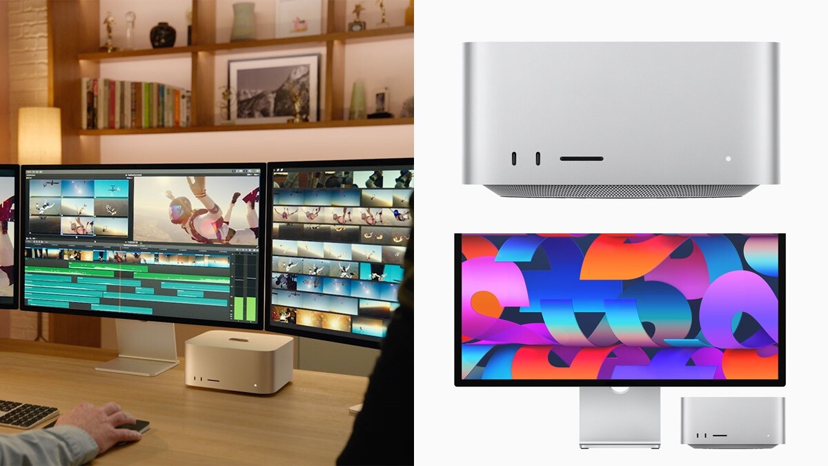 Mac Studio蘋果超強小型桌機！還有27吋螢幕Studio Display登場