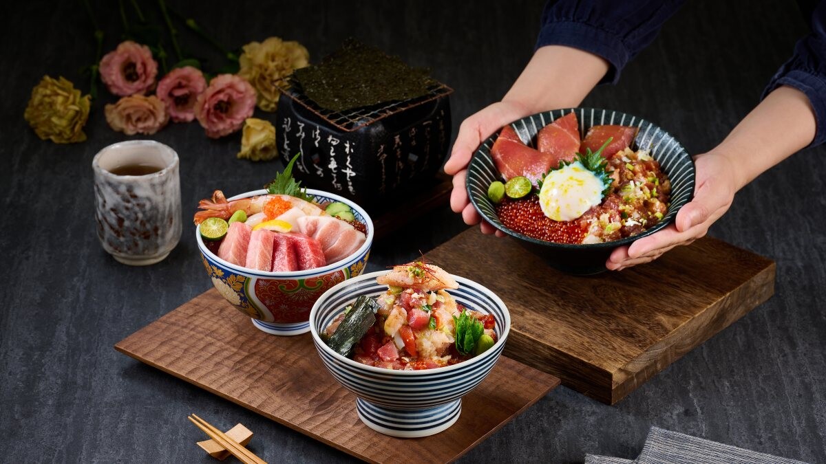 日本橋菜單全新「黑鮪魚海鮮丼」台灣獨家開賣！加碼推超奢華母親節套餐