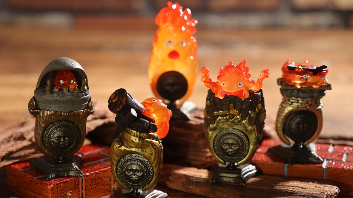 橡子共和國520推出《霍爾的移動城堡》火焰惡魔卡西法戒指，愛到燒起來！