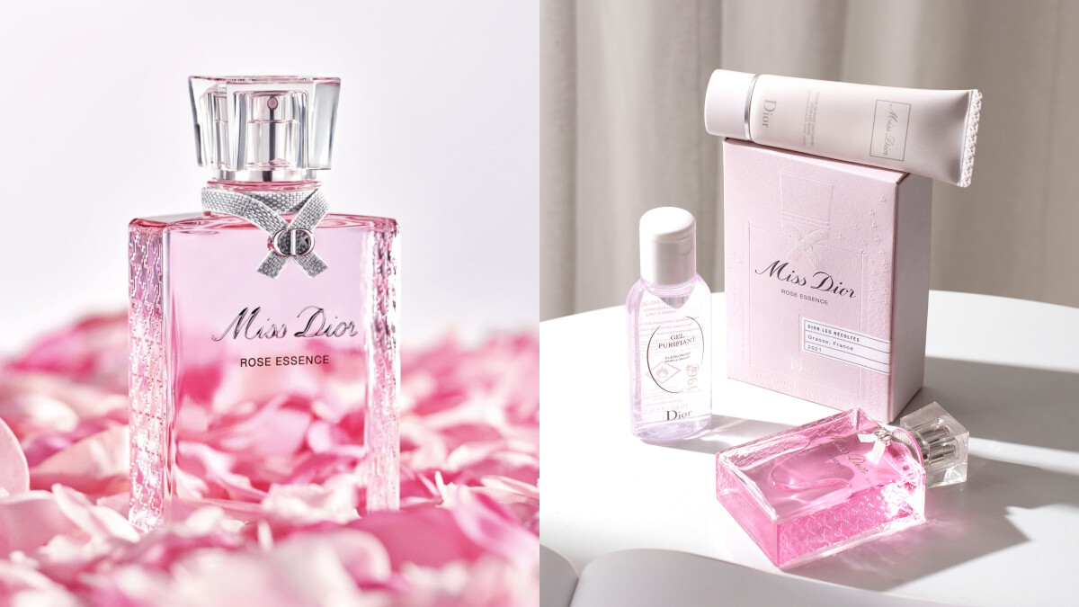迪奧最浪漫的MISS DIOR把「五月玫瑰純露」變成香水，還有年份證明