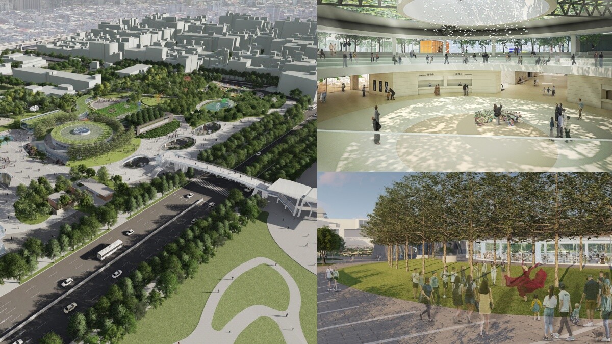 全台首座「地下美術館」！北美館宣布擴建，玻璃天窗引入日光，打造文化綠色廊道
