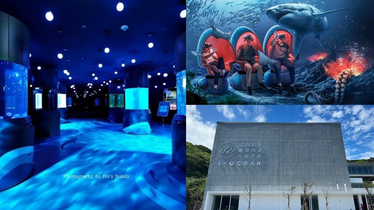北北基首座水族館「潮境智能海洋館」開幕！VR海底隧道、巨型大魚缸超壯觀，展區票價一次看