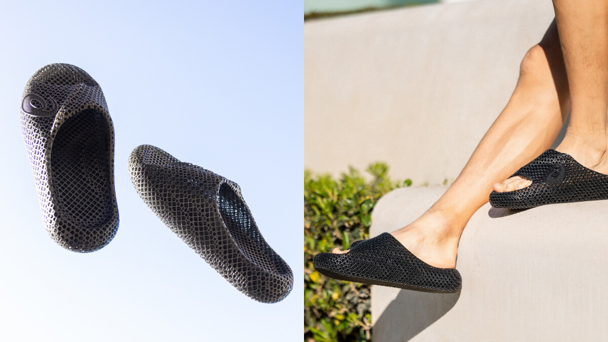 Asics亞瑟士第一雙3D列印拖鞋問世！洞洞網格真透氣，夏日運動雙足放鬆好夥伴
