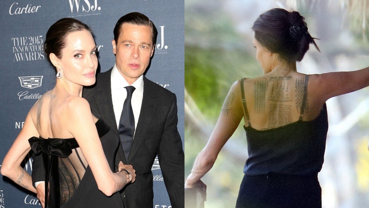 紋身女郎！安潔莉娜裘莉Angelina Jolie身上再添3枚新刺青