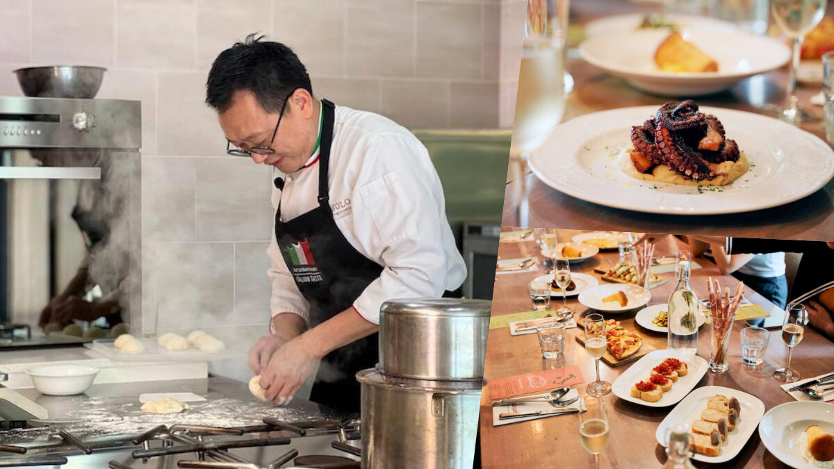 Solo Pasta主廚王嘉平的線上義大利料理課，教你一手道地的義式傳統家常菜、料理小秘訣