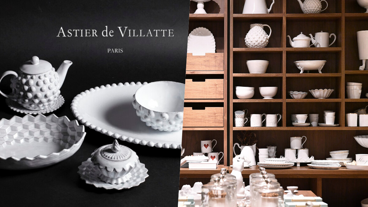 法國陶瓷工藝 Astier de Villatte，一場器物、香氛殘舊美學感官之旅