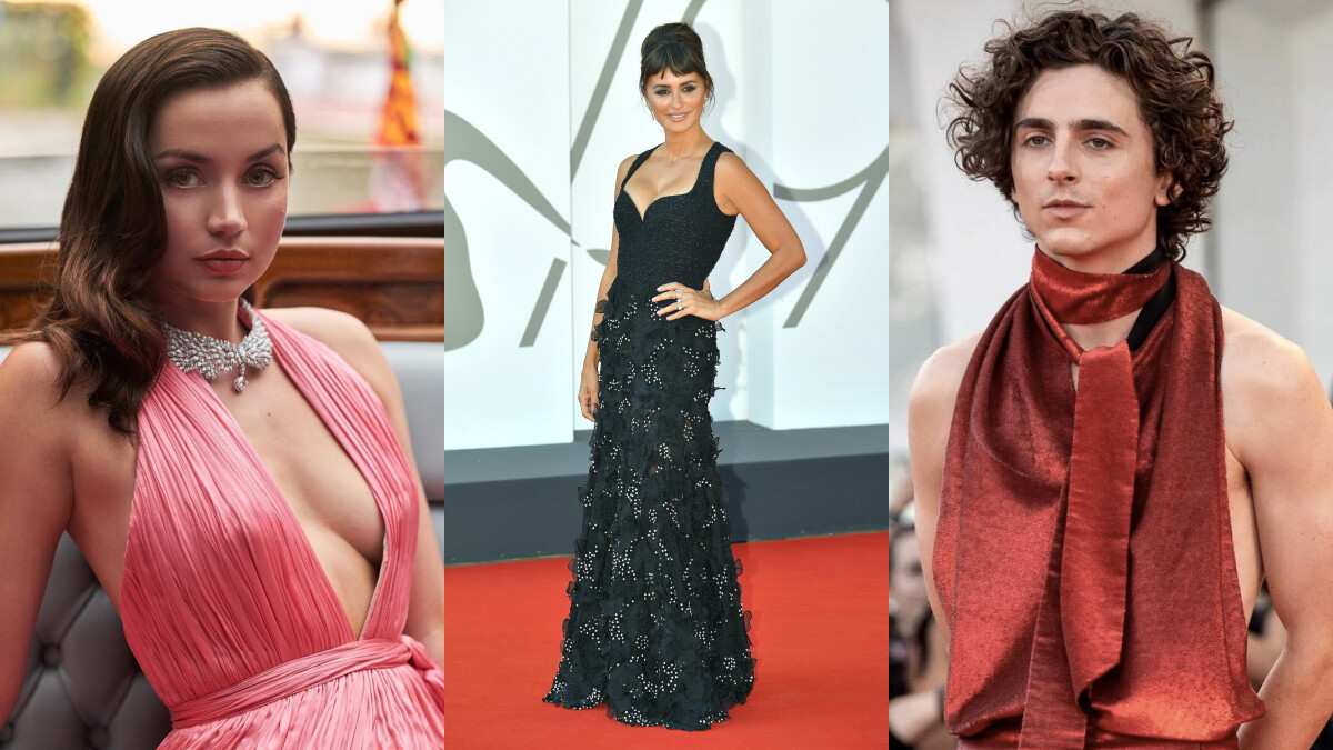 2022威尼斯影展紅毯+私服最時髦集錦：甜茶、龐德女Ana de Armas身上行頭來自…
