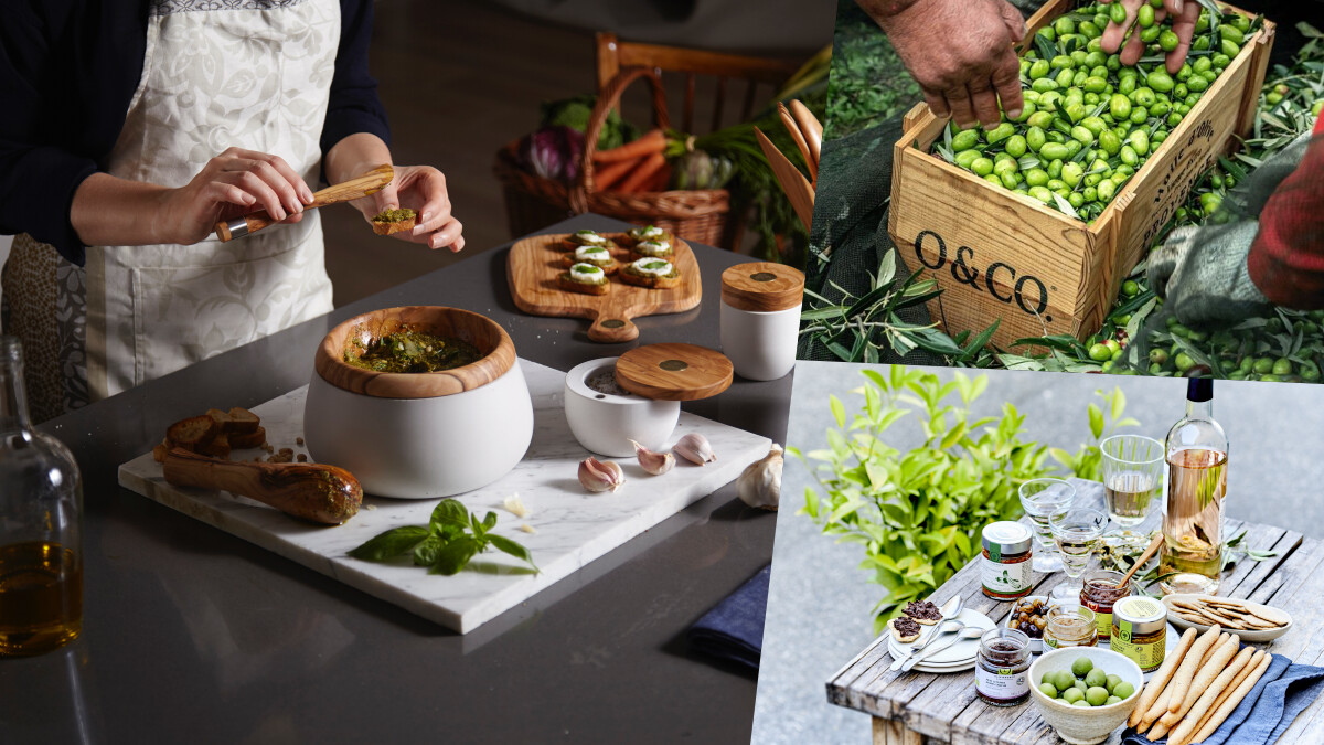 地中海風格餐桌「O&CO.」必買推薦貝哈爾橄欖木、風味橄欖油、百搭香醋