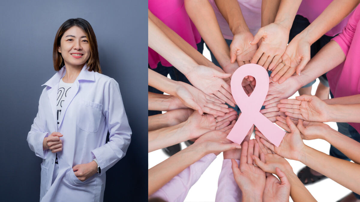 乳癌名醫表示：國內乳癌治療成就飛快，積極面對，就能贏得勝利！年輕女性更應注意自己、定期檢查，聽從醫師進行正規治療，重獲健康與生活品質不是夢