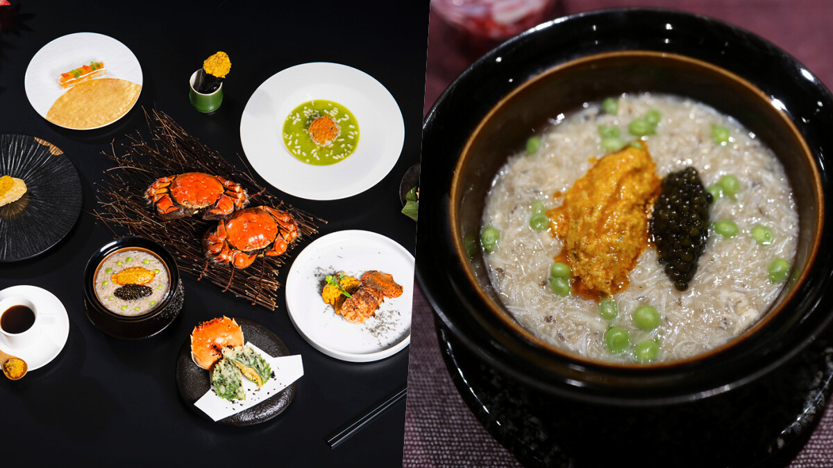 入秋必吃「辰壽司 割烹」大閘蟹盛宴，加入頂級食材海膽、魚子醬創作18道奢華料理限量供應