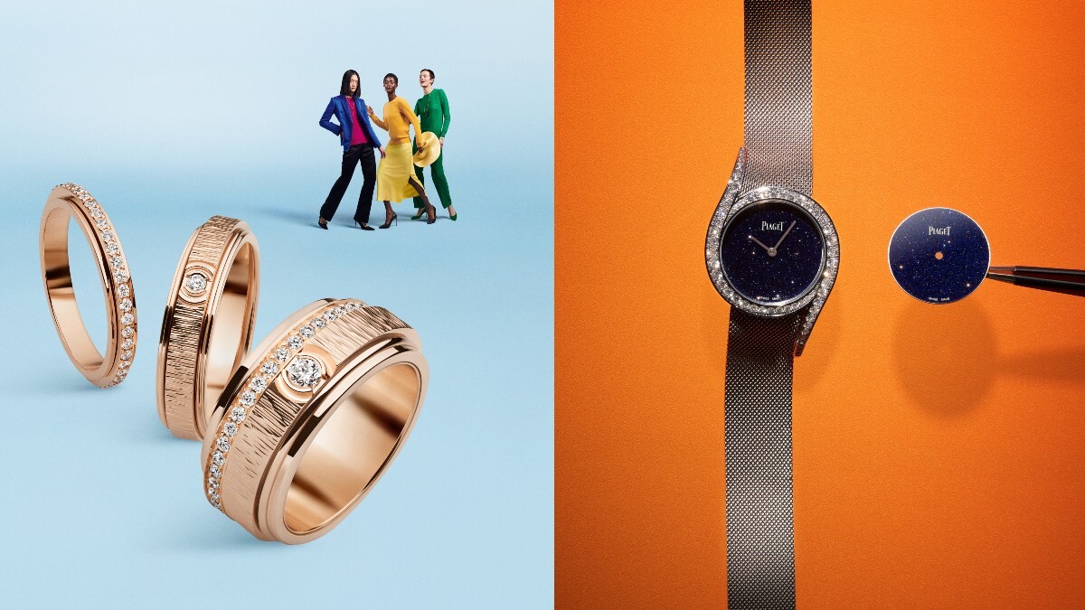 令孔曉振也心動的珠寶與腕錶！透過PIAGET伯爵全新的形象廣告，感受歡愉絢麗的精緻風格，一探經典傑作的多元新風貌！