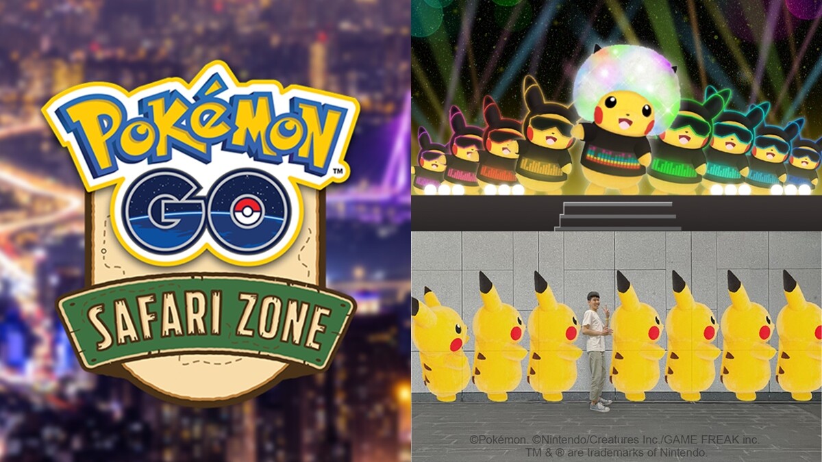「飛翔皮卡丘計畫」台北登場！拍照景點、Pokémon GO Safari Zone日期全公開