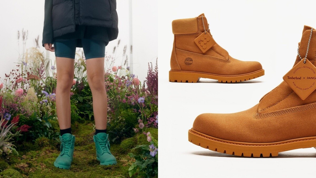 Timberland經典小黃靴染上星空粉、薄荷綠，整雙鞋更是以環保面料打造