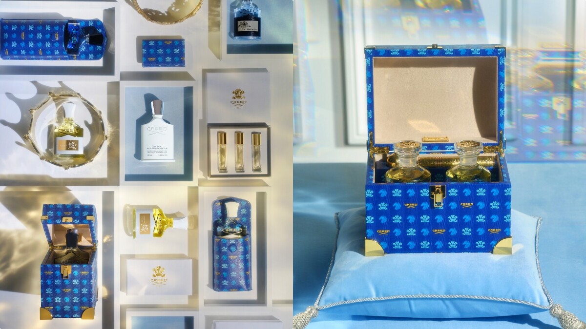 CREED 2022聖誕法國藍色系太美！還有首度引進的香水皮箱