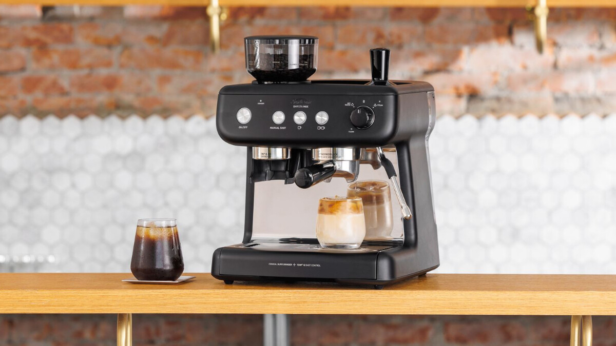 在家輕鬆製作大師級咖啡！Sunbeam全新霧黑款Barista經典義式濃縮咖啡機Max，多達30 種研磨設定