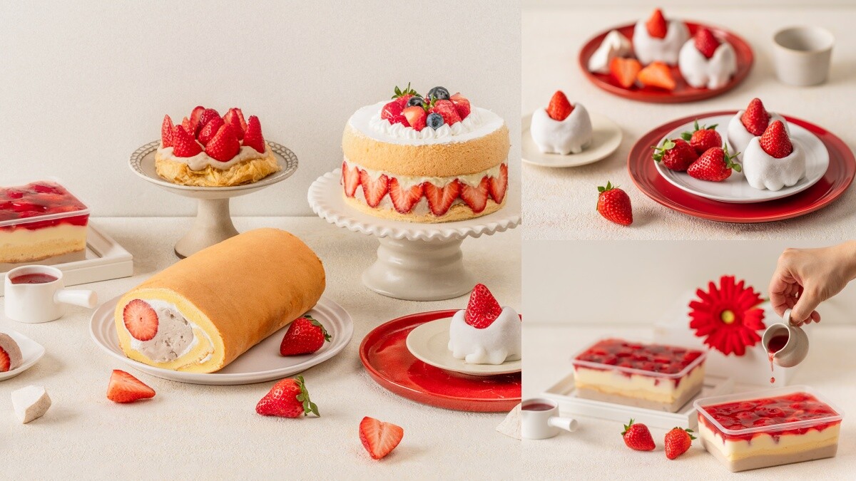 食芋堂「草莓甜點」7款必吃推薦！熱銷萬顆的草莓芋頭泡芙、大福開賣