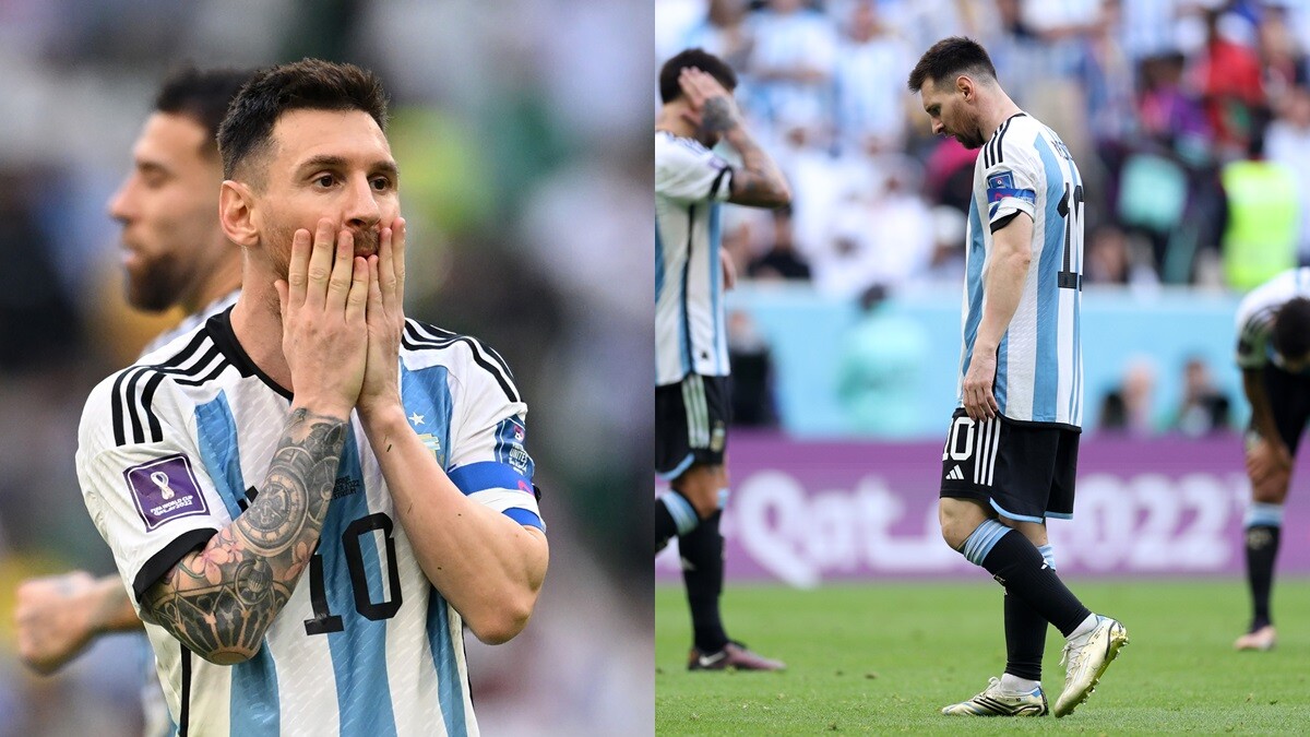 【2022世足】梅西坦言「輸球沒有任何藉口」！阿根廷首戰敗給沙烏地阿拉伯
