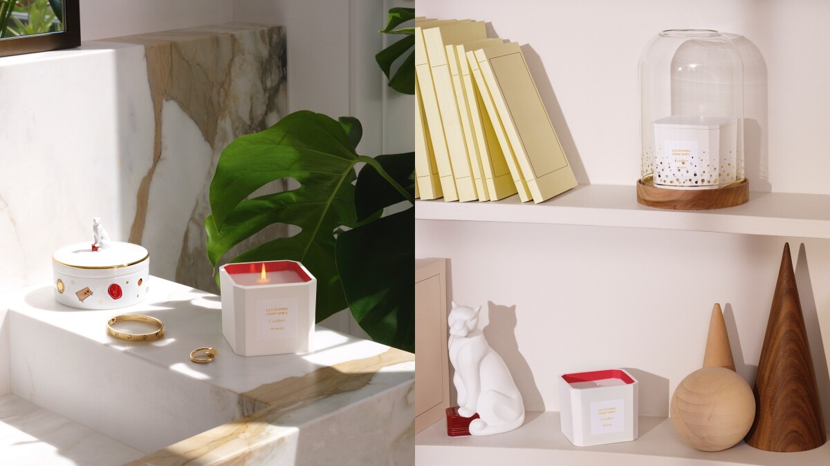卡地亞推出全新香氛蠟燭！外型延續經典小紅盒造型，擺在家中超精緻
