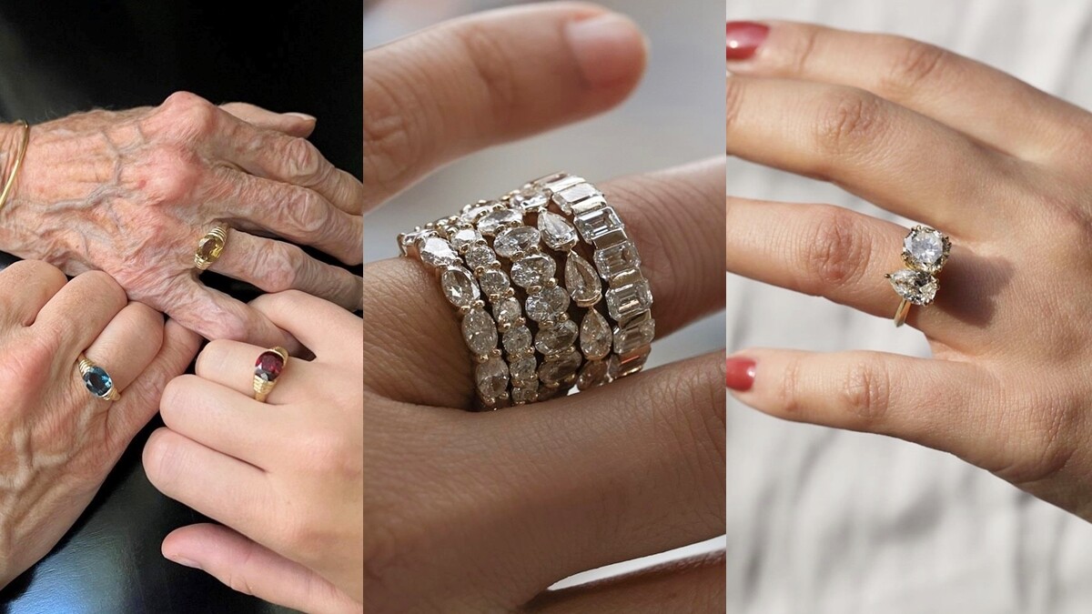 訂婚戒指2023年主導趨勢Top.5！花式車工、永恆鑽戒、古董戒指…