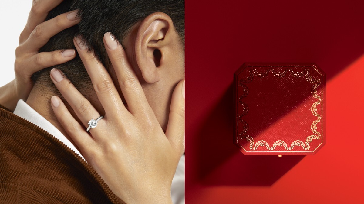 妳不可不知的“5C魅力”！Cartier卡地亞美鑽以無瑕光芒承載真摯情意，讓經典紅盒完美傳遞獨一無二的璀璨之愛！