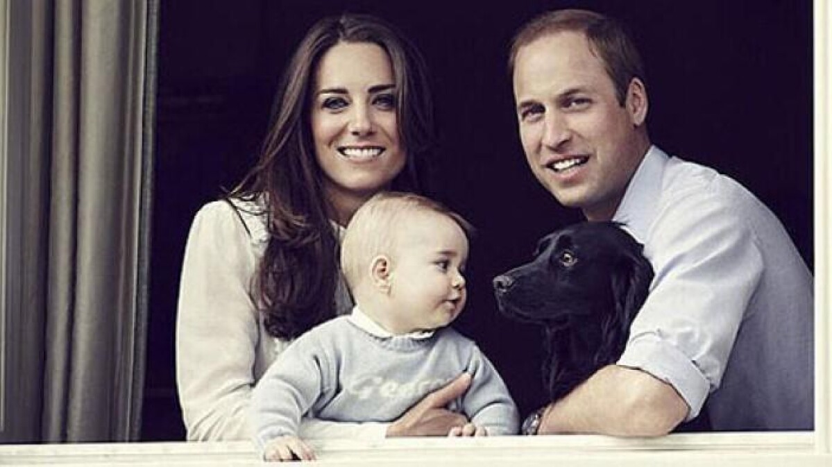 直擊英國焦點！威廉凱特夫婦+喬治小王子新照片曝光！