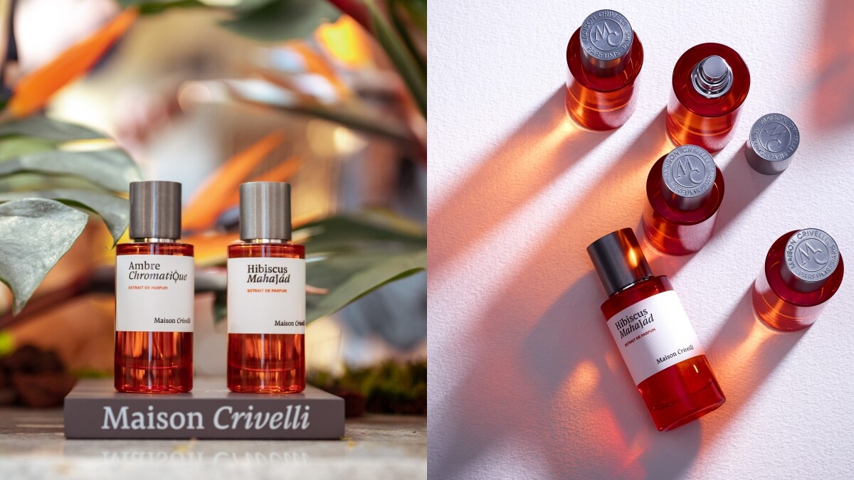 法國小眾香水Maison Crivelli在台灣首度推出香精，丹翠木槿香精成全球最熱賣
