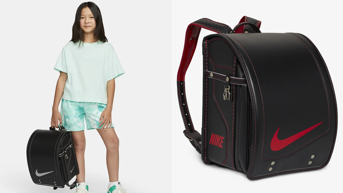 Nike推出日本小學生標誌硬殼後背包，超大容量大人背著它浪跡天涯也沒問題