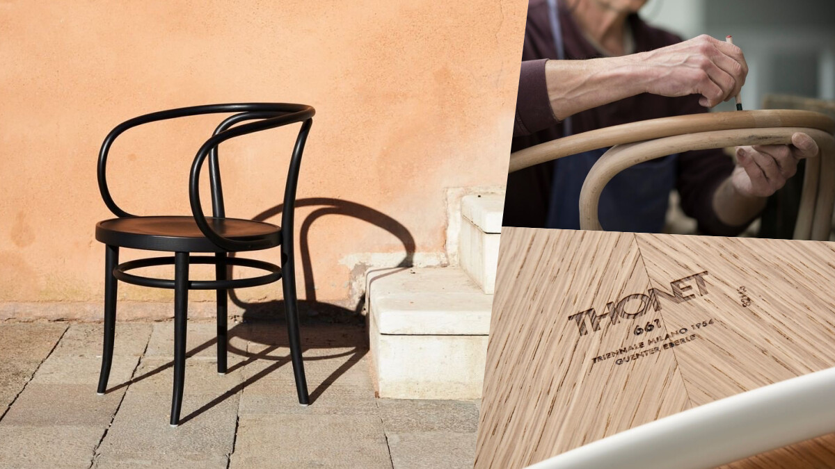 跨越百年傳奇品牌 Thonet，反映時代美學承載包浩斯設計魂的經典單椅