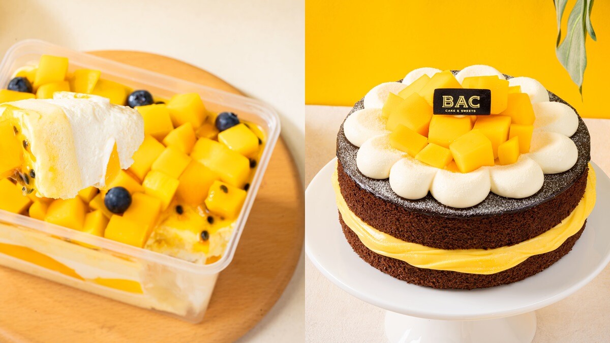 芒果控吃爆！BAC「芒果蛋糕甜點」必吃推薦，加入整顆芒果的寶藏系甜點在這